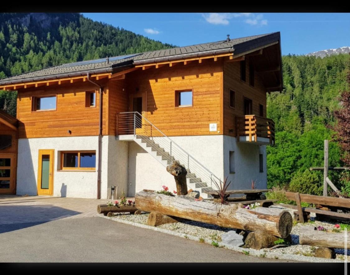 Restaurant Les Verines Chamoson Kültér fotó